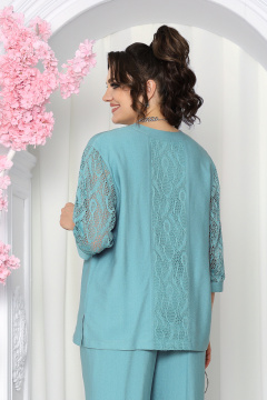 Блуза, брюки Ninele 7487 морской - фото 3