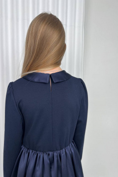 Платье Tammi 1T117-25/1 синий-темно-синий - фото 5