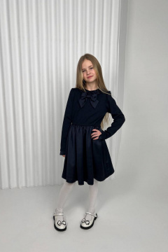 Платье Tammi 1T117-25/1 синий-темно-синий - фото 3