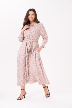 Платье Панда 146680w бежевый - фото 2