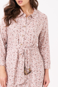 Платье Панда 146680w бежевый - фото 4