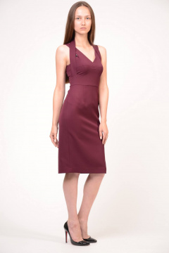 Платье Domna 423(170) винный - фото 2