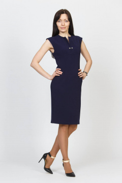 Платье Domna 400(170) темно-синий - фото 1