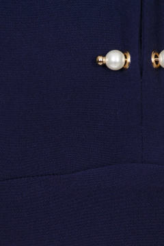 Платье Domna 400(170) темно-синий - фото 4