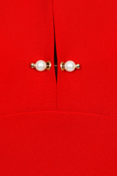 Платье Domna 397(170) красный - фото 4