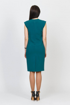 Платье Domna 398 зеленый - фото 3