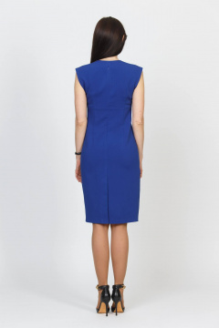 Платье Domna 401 синий - фото 3