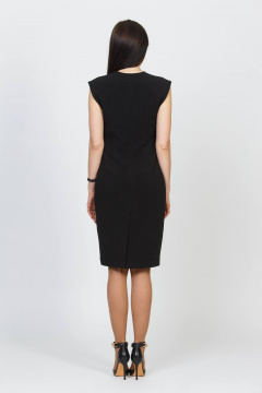 Платье Domna 403 черный - фото 3