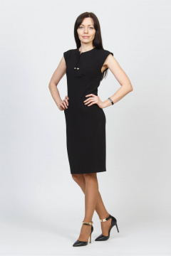 Платье Domna 403 черный - фото 1
