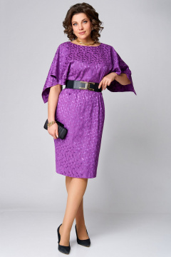 Платье Мишель стиль 1256-1 фиолетовый - фото 5