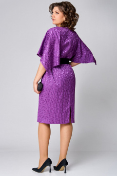 Платье Мишель стиль 1256-1 фиолетовый - фото 2