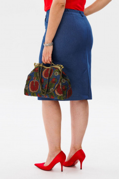 Юбка Anelli 1410 туманная_заря - фото 4