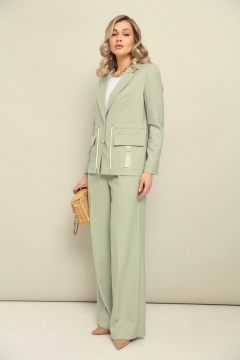 Брюки, жакет LM К110146 фисташка - фото 4