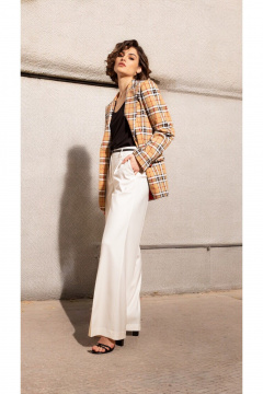 Блейзер Nova Line 10502 бежевый - фото 3