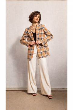 Блейзер Nova Line 10502 бежевый - фото 2