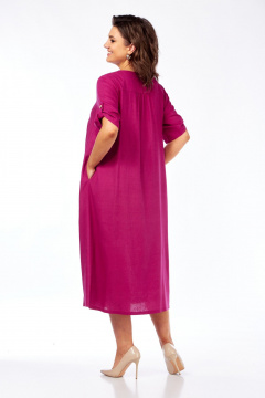 Платье SVT-fashion 600 ягодный - фото 3