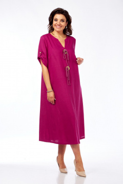 Платье SVT-fashion 600 ягодный - фото 1