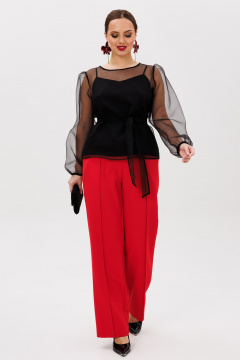 Блуза, брюки, топ Mubliz 266 красный - фото 1