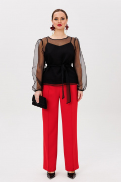 Блуза, брюки, топ Mubliz 266 красный - фото 2