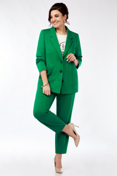 Брюки, жакет Grace for you 246 изумруд - фото 3