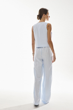 Жилет DAVA 3230 голубой - фото 2