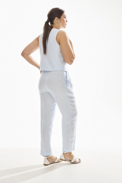 Жилет DAVA 3230 голубой - фото 4