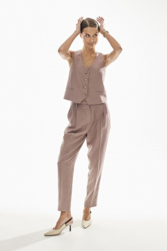 Брюки DAVA 5116 бежевый - фото 3