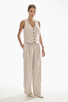 Брюки DAVA 5227 бежевый - фото 1