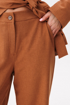 Брюки, жакет Amberа Style 2041-2 терракот - фото 4