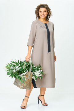 Платье Michel chic 2073/1 латте - фото 1