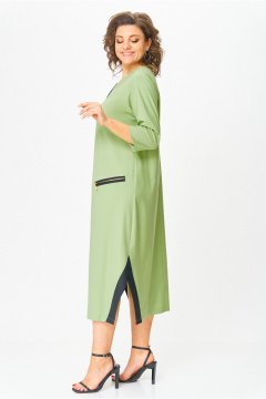 Платье Michel chic 2073/1 фисташковый - фото 4