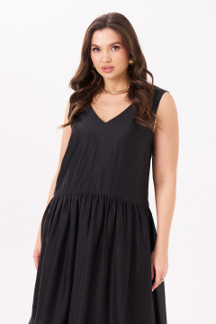 Платье Панда 16880 черный - фото 2