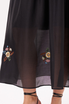 Платье Панда 16880 черный - фото 3