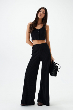 Топ из трикотажа с бретелями и пуговицами для стильных комбинаций ANNETE A971 - фото 3