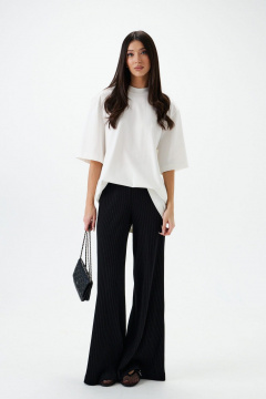 Юбка полуприлегающая в горошек из струящегося полотна ANNETE A1300 - фото 4