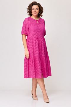 Платье Slaviaelit 538 розовый - фото 1