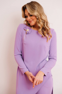 Брюки, туника Мода Юрс 2887 сирень - фото 4