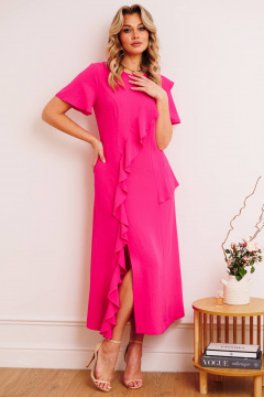 Платье Мода Юрс 2863 фуксия - фото 3