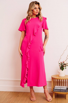 Платье Мода Юрс 2863 фуксия - фото 2