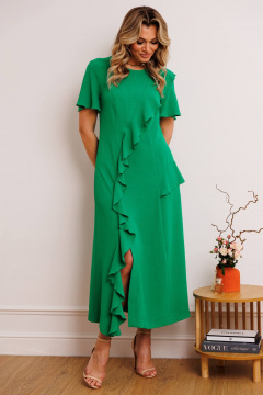 Платье Мода Юрс 2863 зеленый - фото 1