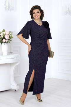 Платье Ninele 7481 синий - фото 1