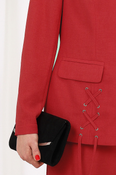 Блуза, брюки, жакет Ninele 7488 красный - фото 5
