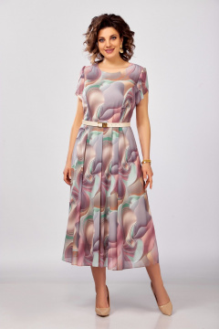 Платье Swallow 843.1 пастельный/мультиколор - фото 1