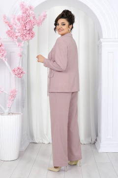 Блуза, брюки, жакет Ninele 7488 пудра - фото 3