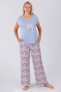 Брюки, майка Belarusachka РСД5199ВР гиацинт - фото 1