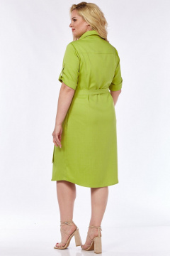 Платье LadyThreeStars 2461 лайм - фото 2