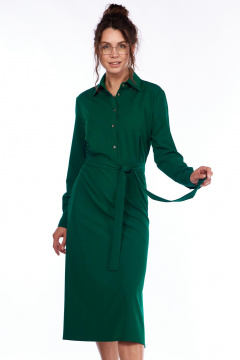 Платье LadyThreeStars 2470 зеленый - фото 1