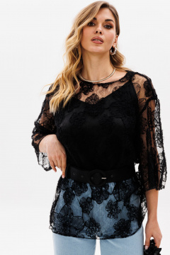 Блуза EOLA 2762.1 черный - фото 1