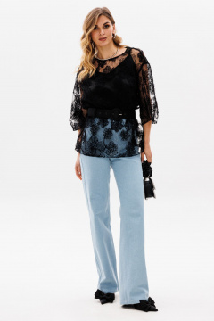 Блуза EOLA 2762.1 черный - фото 4