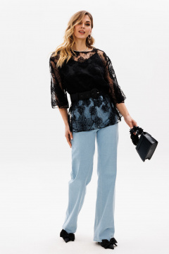 Блуза EOLA 2762.1 черный - фото 3